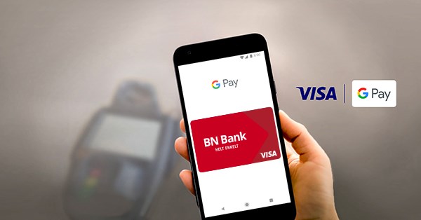 BN Bank kort i Google Pay